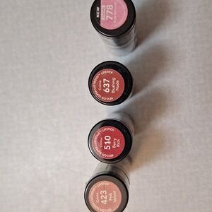 REVLON Lipstick Set Lot - Pink and Berry Shades